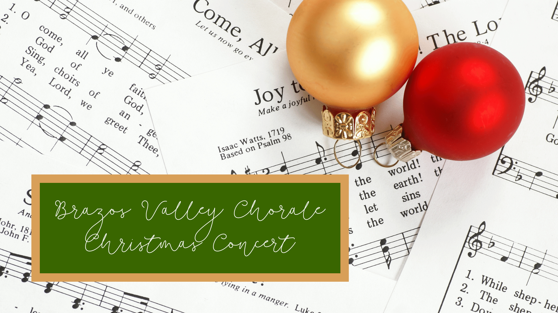 Brazos Valley Chorale Christmas Concert