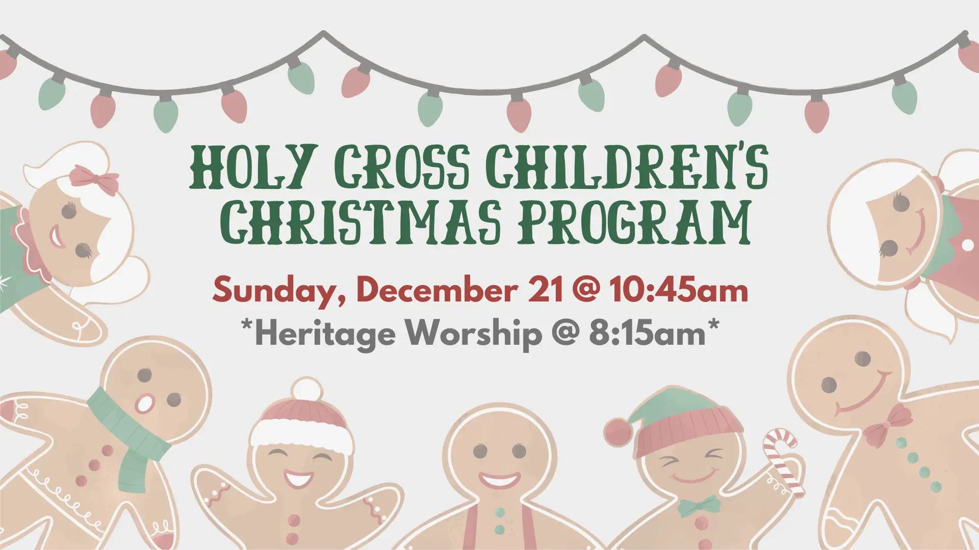 Children’s Christmas Program