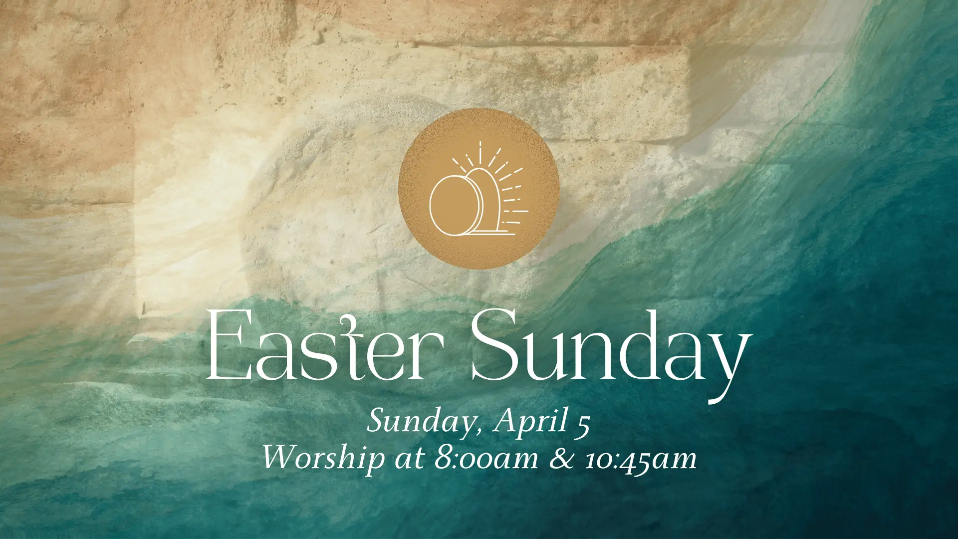 Sunday, April 5 // Worship at 8:00am & 10:45am
