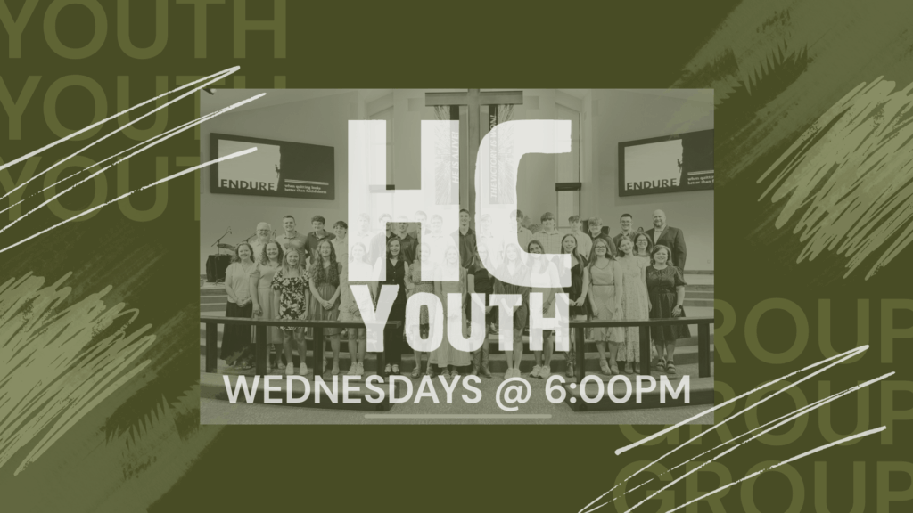 HC Youth / Wednesdays at 6:00pm