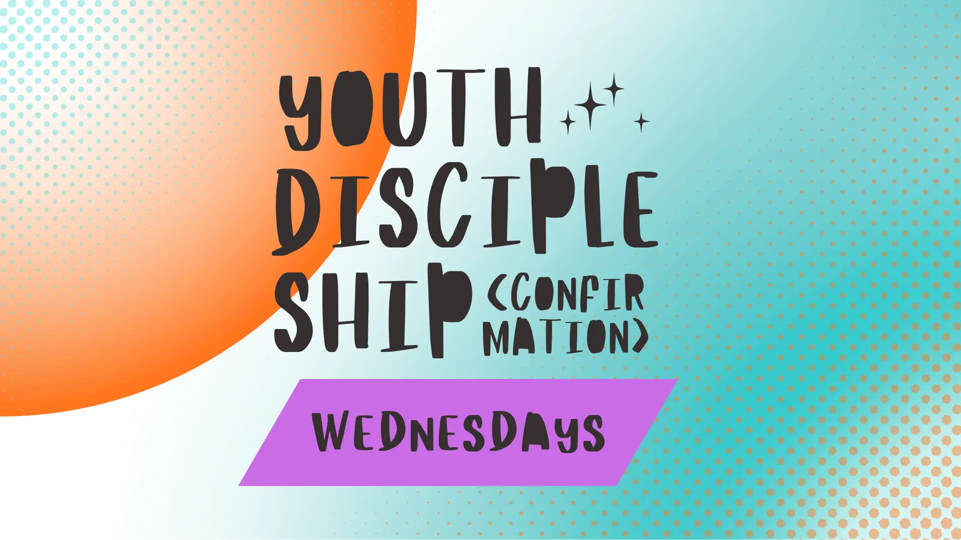Youth Discipleship (Confirmation) on Wednesdays