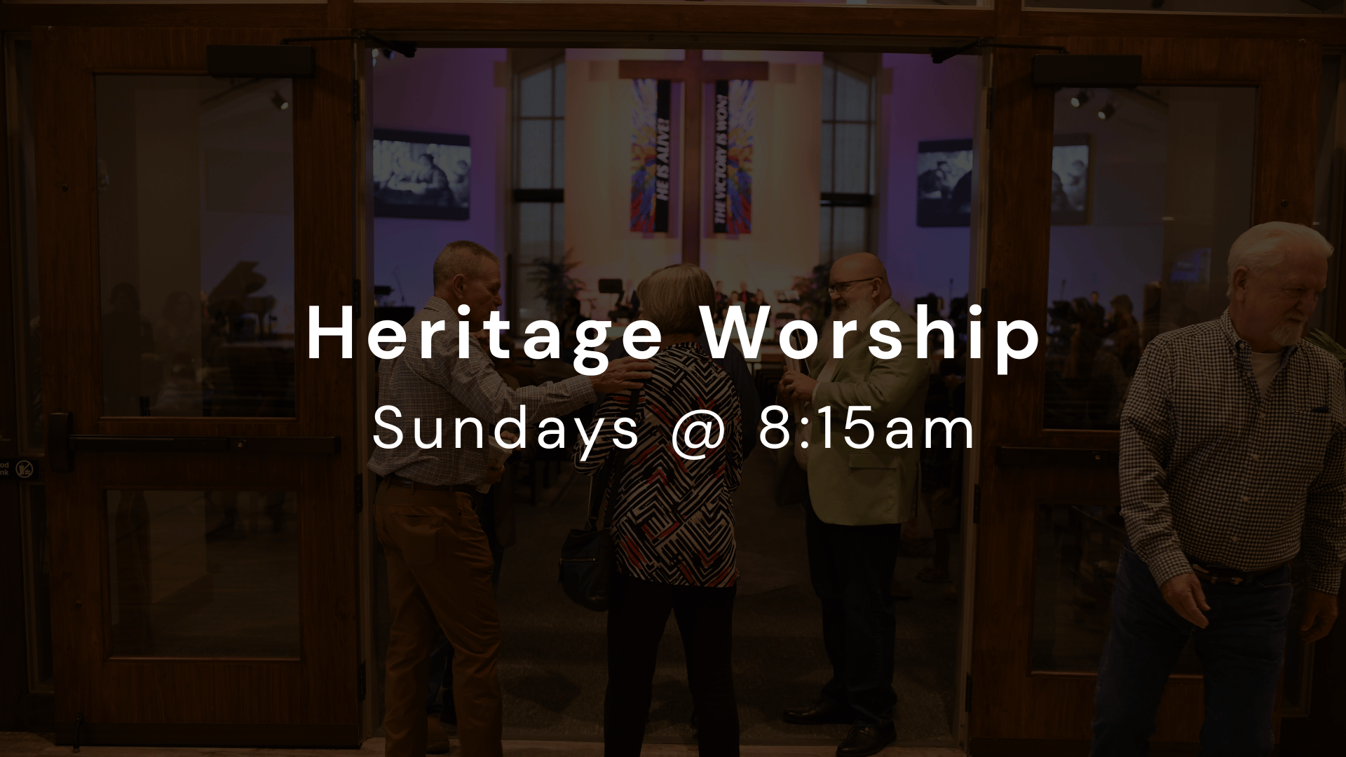 Heritage Worship - Sundays @ 8:15am