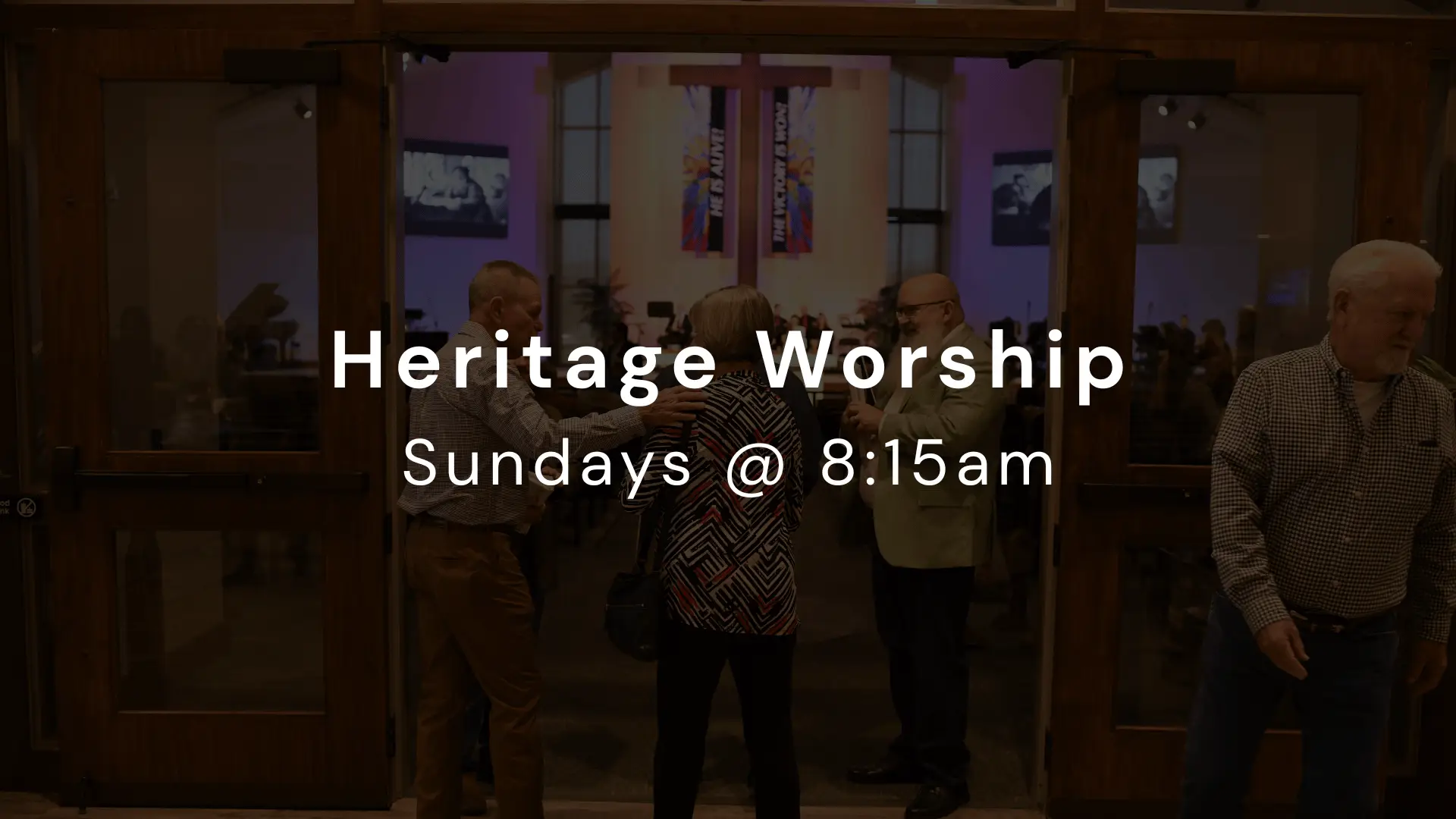 Heritage Worship - Sundays @ 8:15am