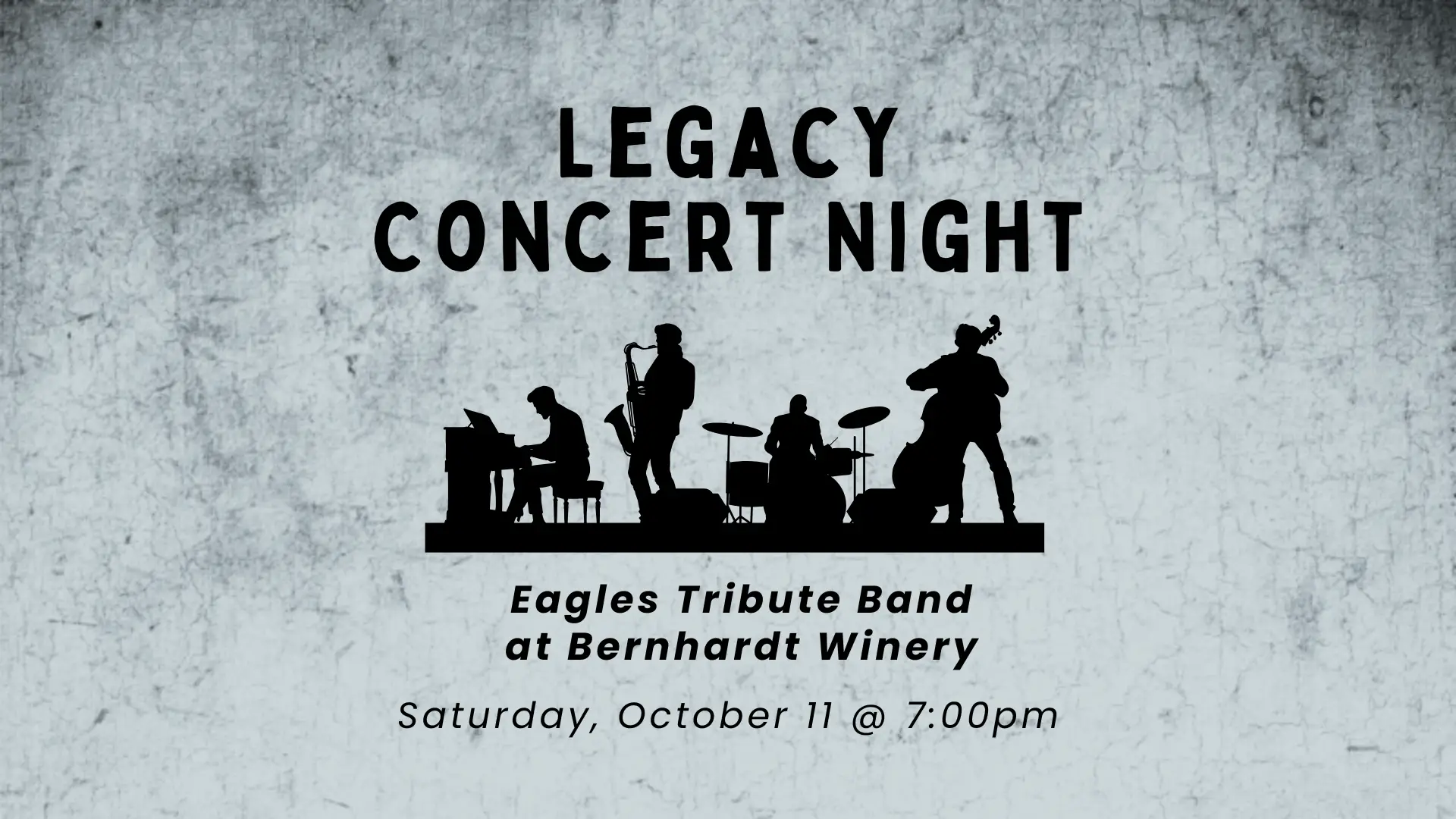 Legacy Concert Eagles Tribute Band - Saturday, October 11 at 7:00pm