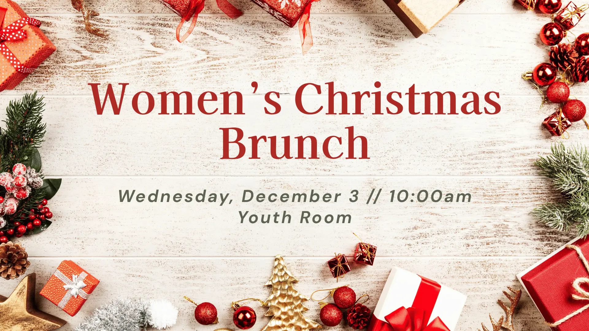 Women’s Christmas Brunch