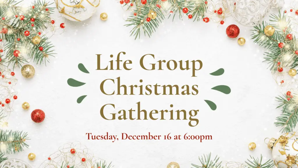 Life Group Christmas Gathering