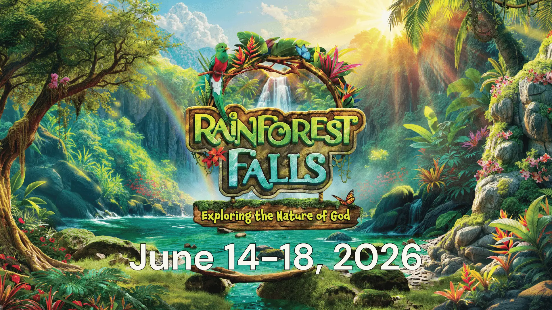 Rainforest Falls VBS // June 14-18, 2026